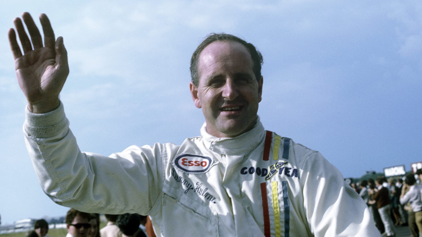 Denny Hulme, Grand Prix of Great Britain, Brands Hatch, 20 July 1968. (Photo by Bernard